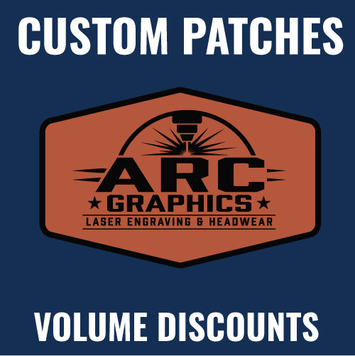 Custom Leatherette Patches For Hat Makers