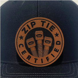 Zip Tie Certified - Rawhide - Leatherette Patch