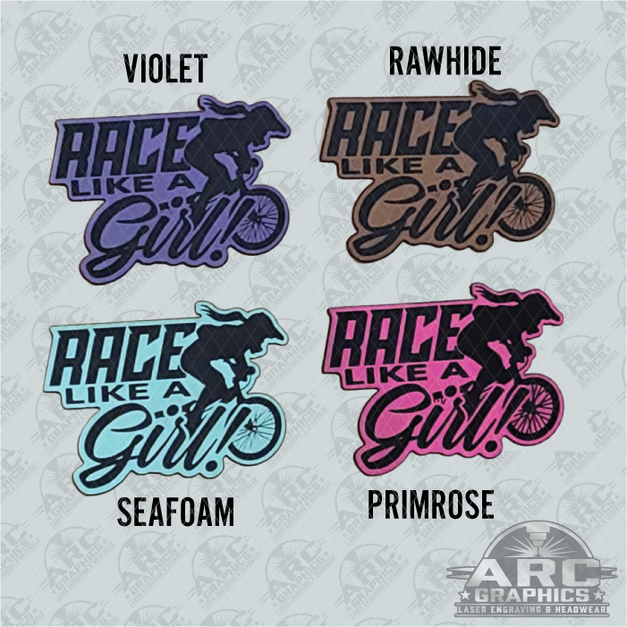 Race Like A Girl Patch