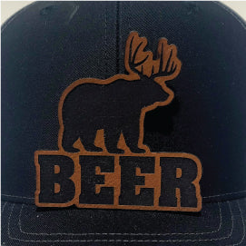 BEER - Rawhide - Leatherette Patch