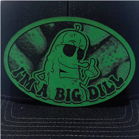 I'm A Big Deal - Kelly Green - Leatherette Patch