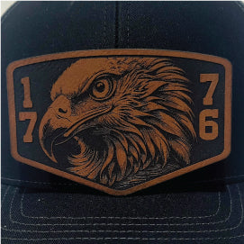 Eagle 1776 - Rawhide - Leatherette Patch