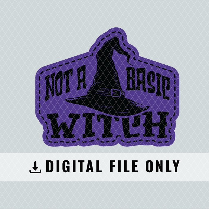 Basic Witch Patch Design