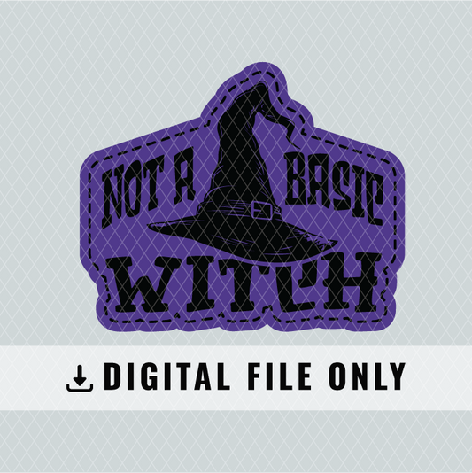 Basic Witch Patch Design