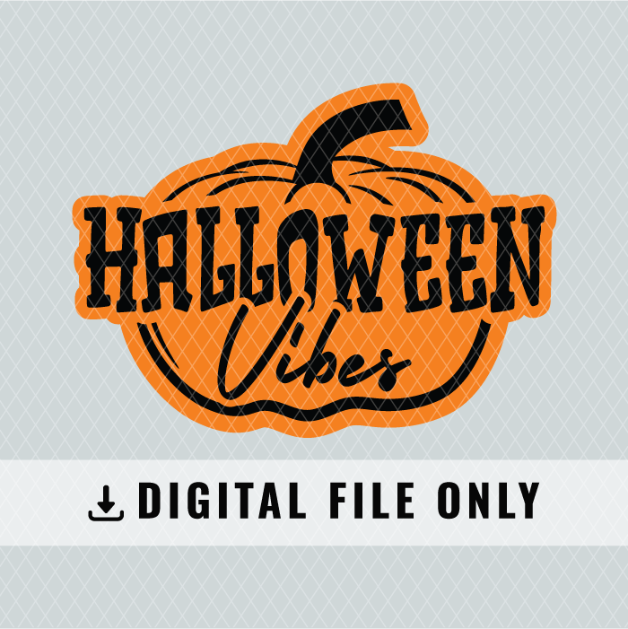 Halloween Vibes Patch Design