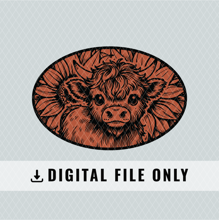 Hiland Cow Patch Design