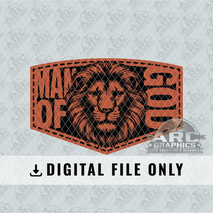 Man Of God v3 Patch Design