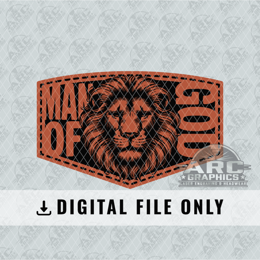 Man Of God v3 Patch Design