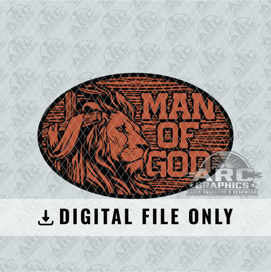 Man Of God v4 Patch Design