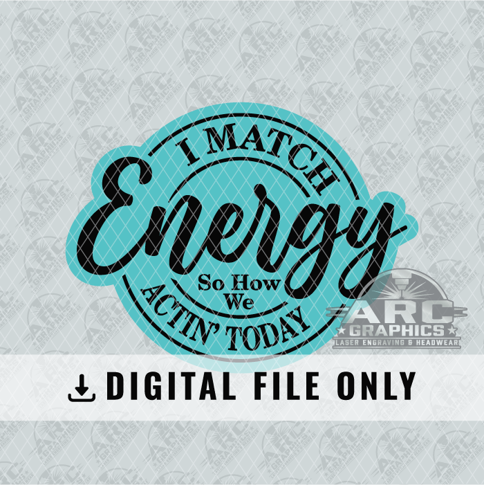 I Match Energy Patch Design