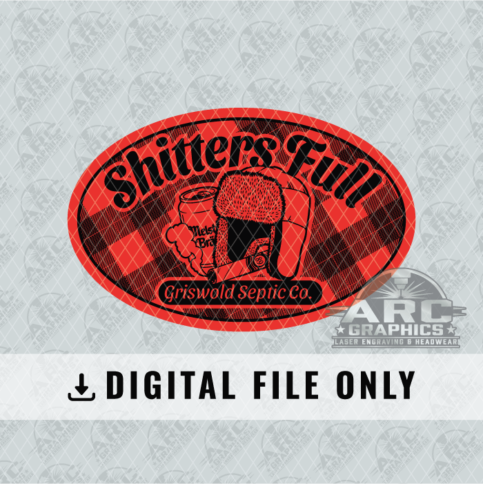 Shitters Full Patch Design